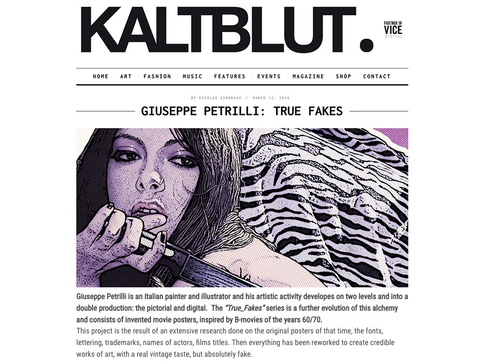 "KALTBLUT Magazine", Berlino